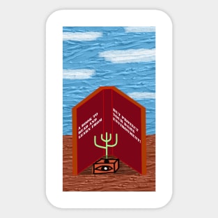 Flood Is Coming - Protect Where You Live Sticker